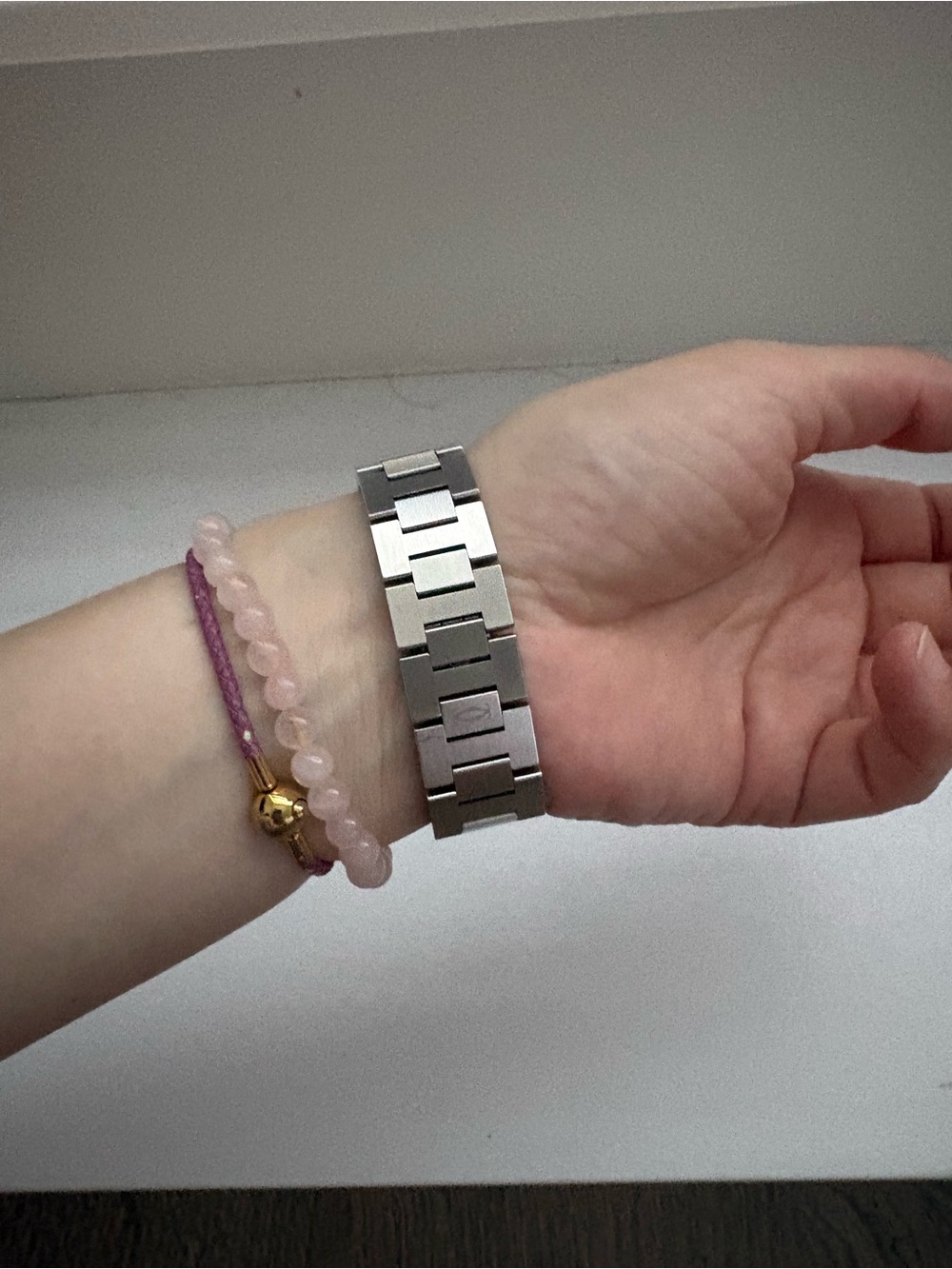 Cartier Stainless Steel Watch with Black Dial - Picture 2 of 8